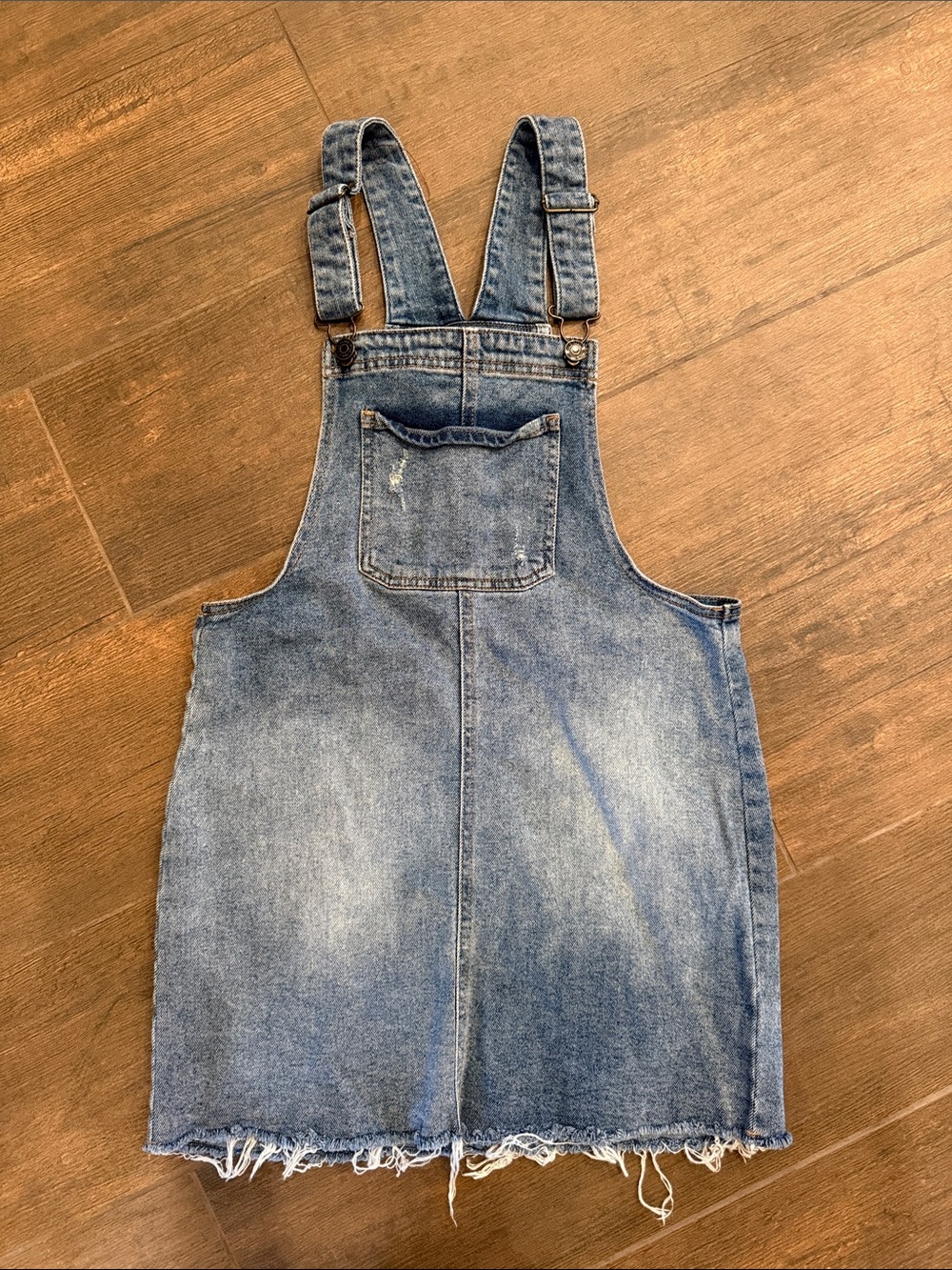 wild fable Blue Denim Overall Dress